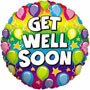 Get Well Soon Balloon Small Image