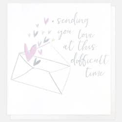 Sending You Love Envelope Sympathy Card