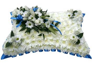Funeral Pillow Royal Blue 