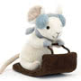 Merry Mouse Sleighing Small Image