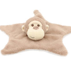 Keeleco Baby Marcel Monkey Blanket