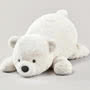 Off-White Teddy Bear Soft Toy 55cm Small Image