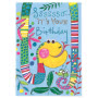 Walk On The Wild Side Snake Birthday Card Small Image