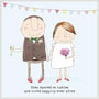 Dance on Tables Wedding Card Small Image