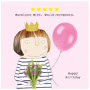 Five Star Wife Birthday Card Small Image