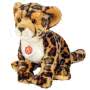 Leopard Sitting 27cm Soft Toy Small Image