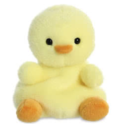 Palm Pals Betsy Chick soft toy by Aurora. Coming with soft yellow fur, orange beak and a really cute expression. Palm Pals make great gifts for any occasion, and, they are highly collectible because they are so cute and incredibly well priced!