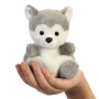 Aurora World Palm Pals Busky Husky Holding