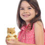 Aurora World Palm Pals Happy Hamster Held