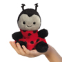 Aurora World Palm Pals Lil Spots Ladybird Soft Toy holding