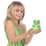 Aurora World Palm Pals Ribbits Frog Soft Toy holding