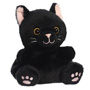 Aurora World Palm Pals Twilight Black Cat Soft Toy front