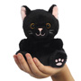 Aurora World Palm Pals Twilight Black Cat Soft Toy Holding