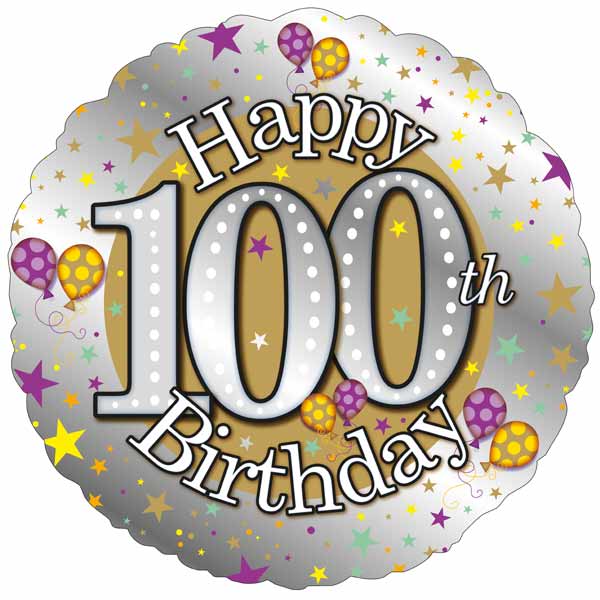Balloons100th Birthday Balloon
