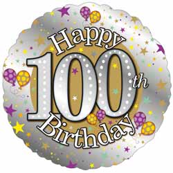 100th Birthday Balloon