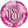 18th Birthday Pink Balloon Small Image