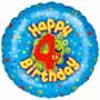 4th Birthday Boy Balloon Small Image