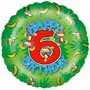 6th Birthday Boy Balloon Small Image