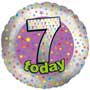 7 Today Birthday Balloon Small Image