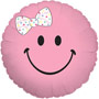Baby Girl Smiley Balloon