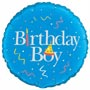 Birthday Boy Foil Balloon Small Image