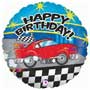Birthday Car Foil Balloon Small Image
