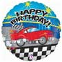 Balloons Birthday Car Foil Balloon Uninflated