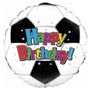 Birthday Football Balloon Small Image