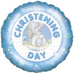 Christening Day Boy Balloon