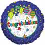 Congratulations Party Balloon Small Image
