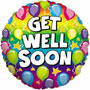 Balloons Get Well Soon Balloon Uninflated