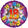 Happy 18th Birthday Balloon Small Image