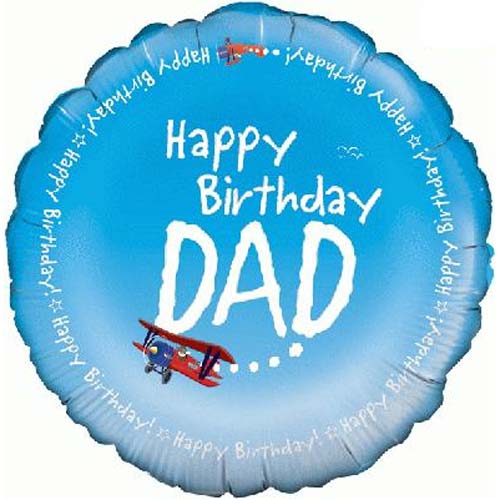 BalloonsHappy Birthday Dad Foil Balloon