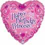 Happy Birthday Princess Balloon Small Image