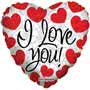 Balloons I Love You Balloon Uninflated