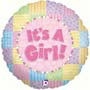 It's a Girl Baby Balloon Small Image