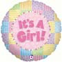 Balloons It's a Girl Baby Balloon Uninflated