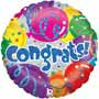 Party Congratulations Balloon Small Image