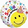 Smile It*s Your Birthday Balloon Small Image