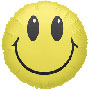 Smiley Face Foil Balloon Small Image
