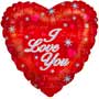 Sparkling I Love You Balloon Small Image