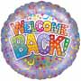 Welcome Back Foil Balloon Small Image