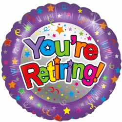 You're Retiring Balloon