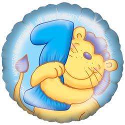 Oaktree UK 1st Birthday Boy Balloon