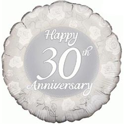 Oaktree UK 30th Anniversary Balloon