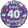 40th Birthday Balloon