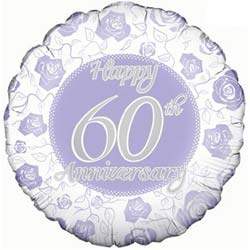 Oaktree UK 60th Anniversary Balloon