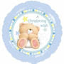 Baby Boy Christening Wish Balloon Small Image