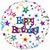 Birthday Foil Balloons including Mum, Dad, Nan, Grandad, Boy, Girl and Princess - Size: 45 x 45 cm for Nottingham and UK tracked delivery