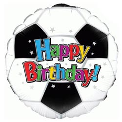 Oaktree UK Birthday Football Balloon